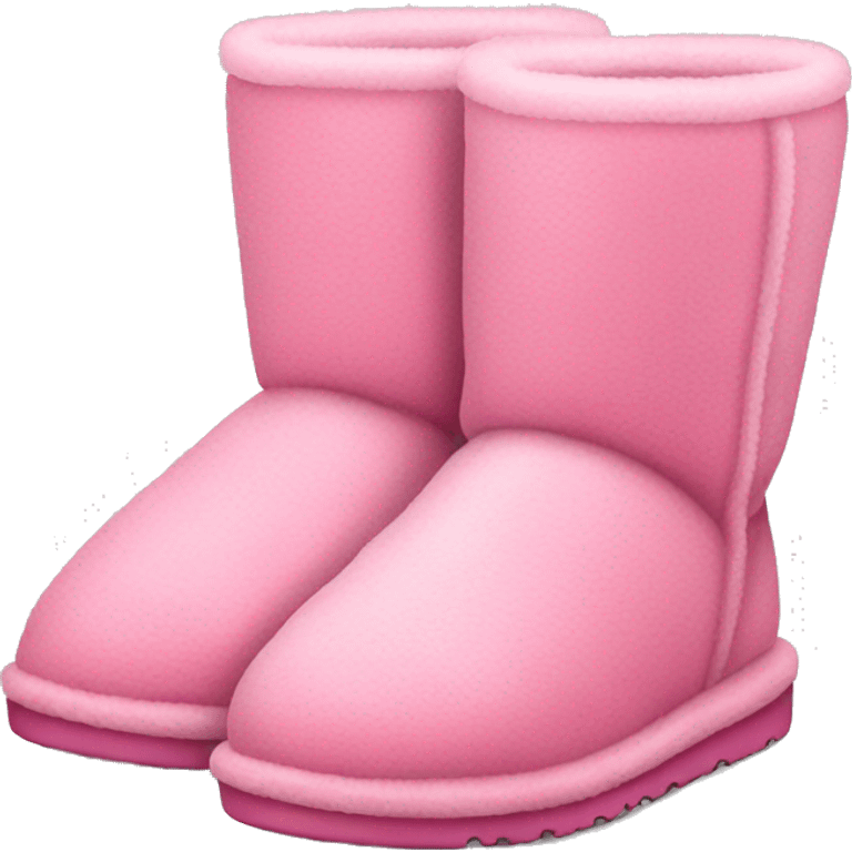 pink ugg slippers emoji