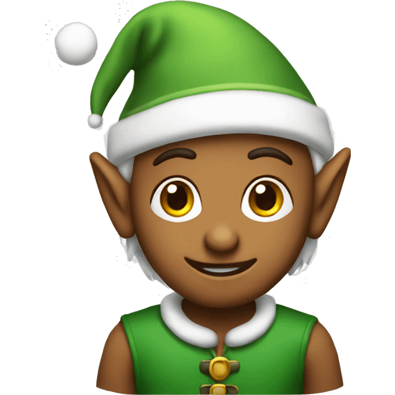 christmas elf  emoji