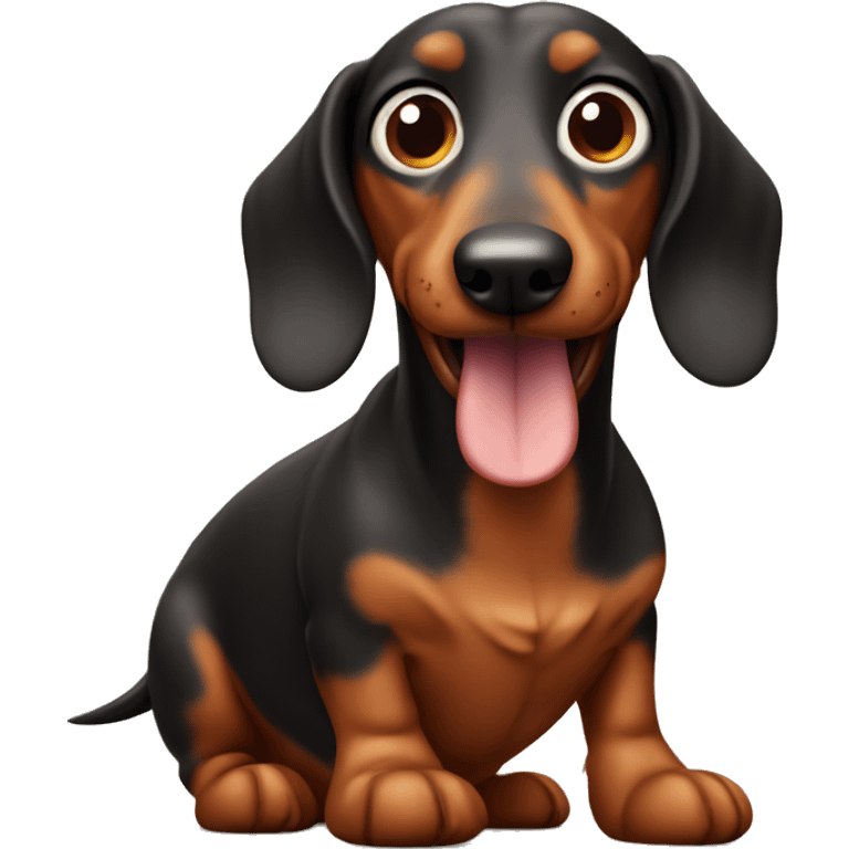 sausage dog  emoji