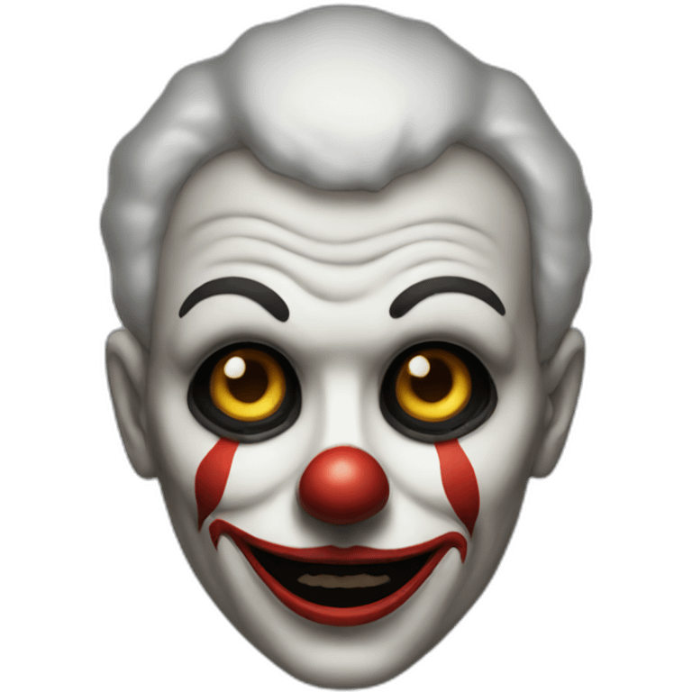 dead clown emoji