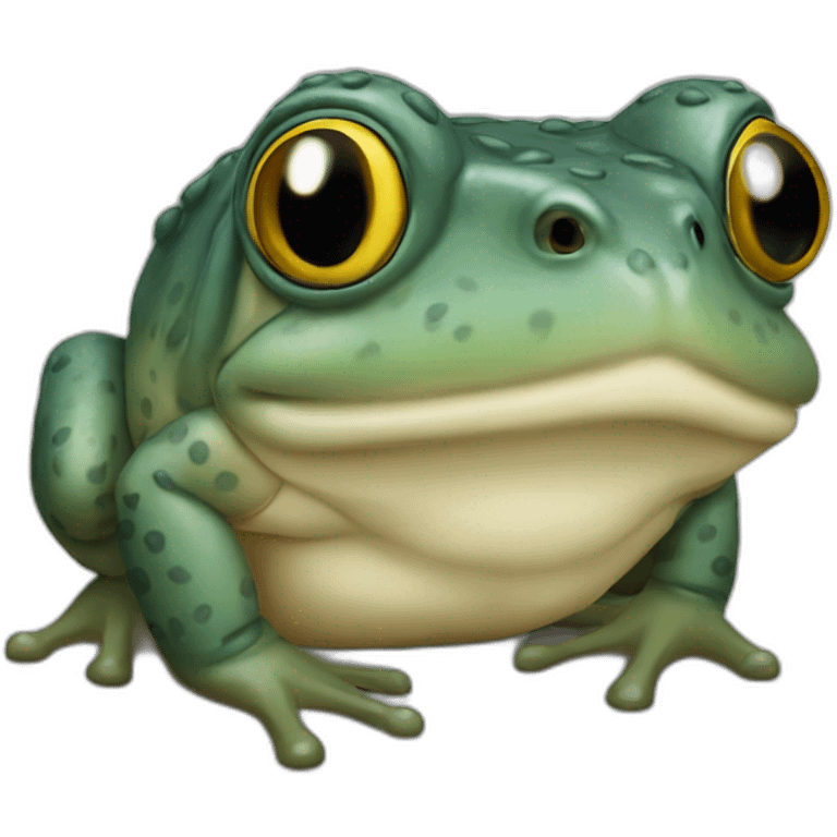 Crapaud roi emoji