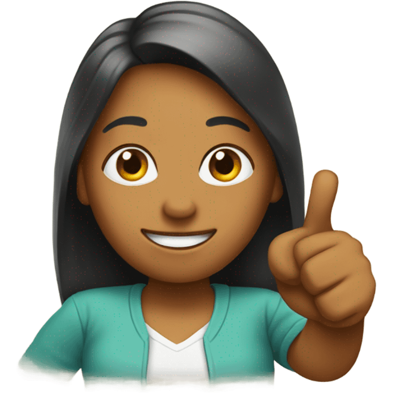 female thumb up emoji