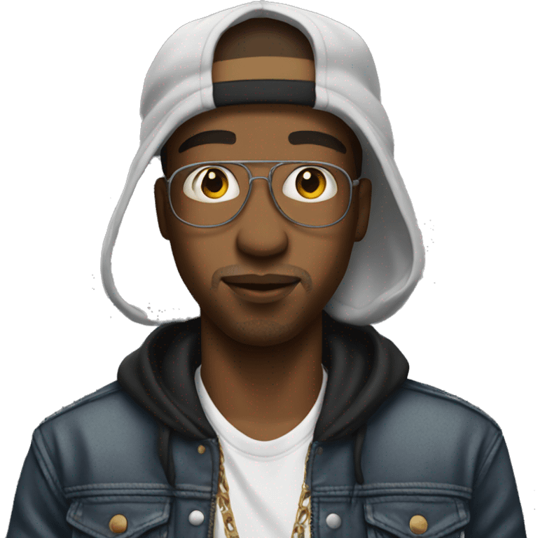 Hip hop dude  emoji