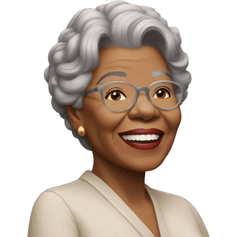 Maya Angelou emoji