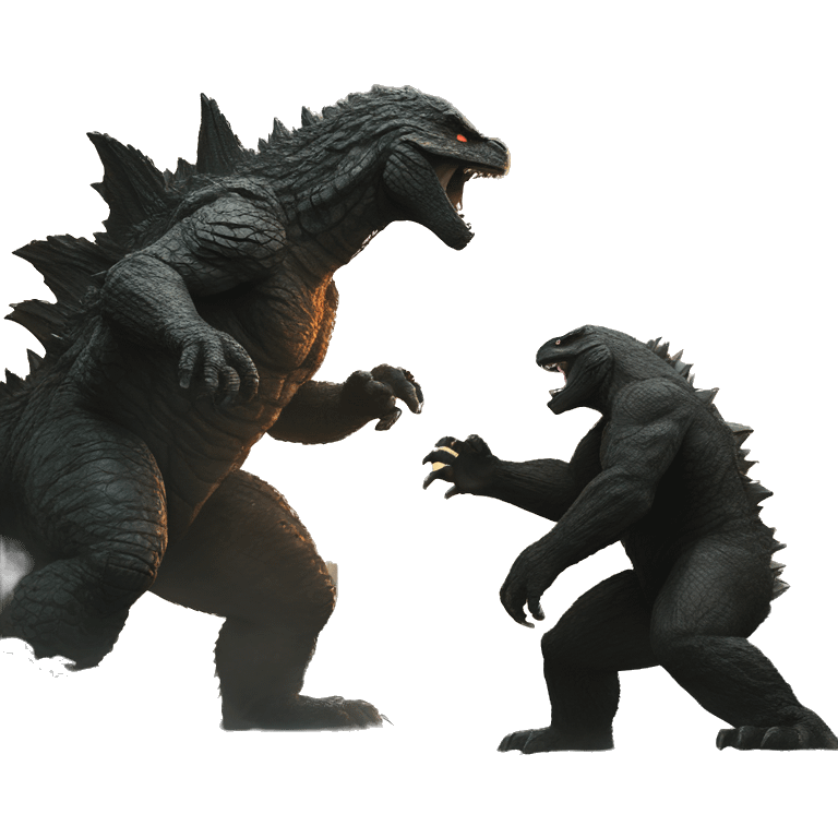 Godzilla vs Kong emoji