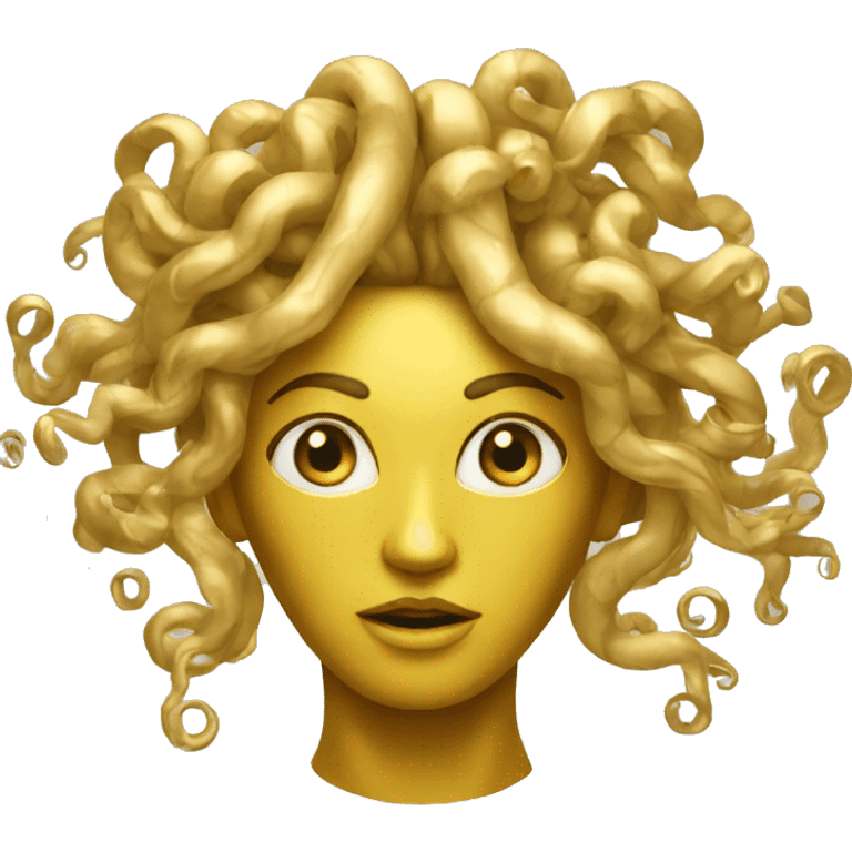 Golden Medusa  emoji