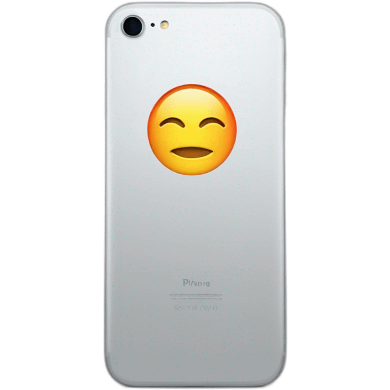 iOS Swift logo on an iPhone emoji