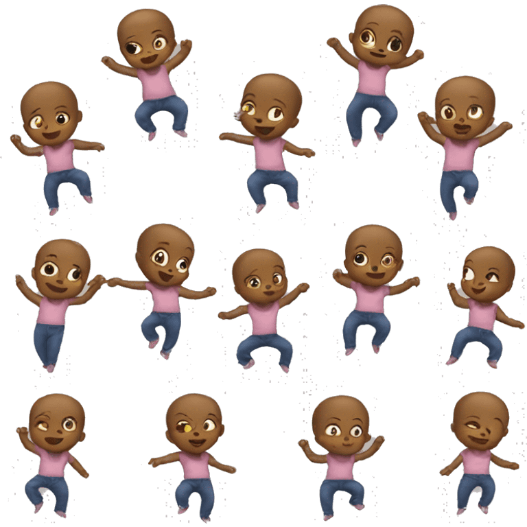 Baby dance emoji