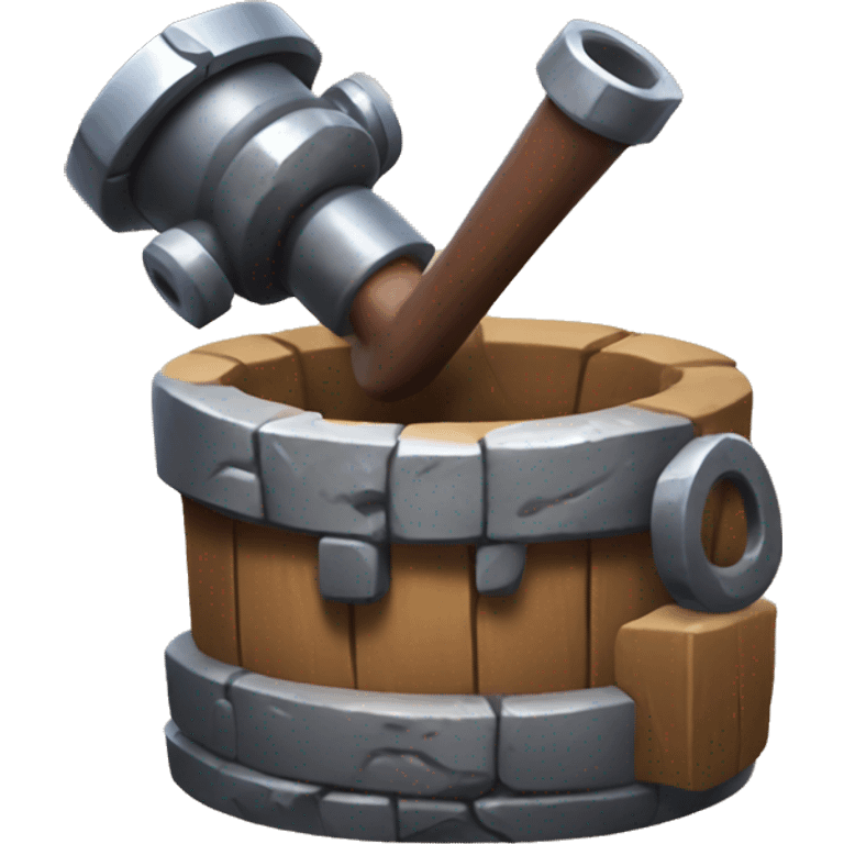 mortar from clash royale  emoji