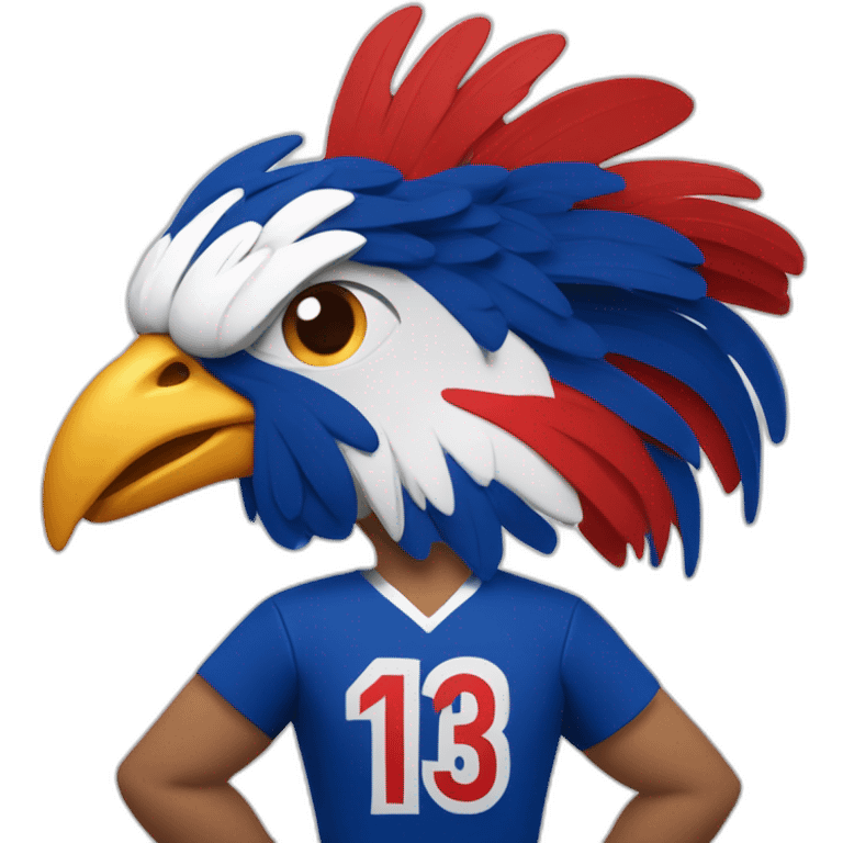 Coq de l’équipe de France de rugby emoji