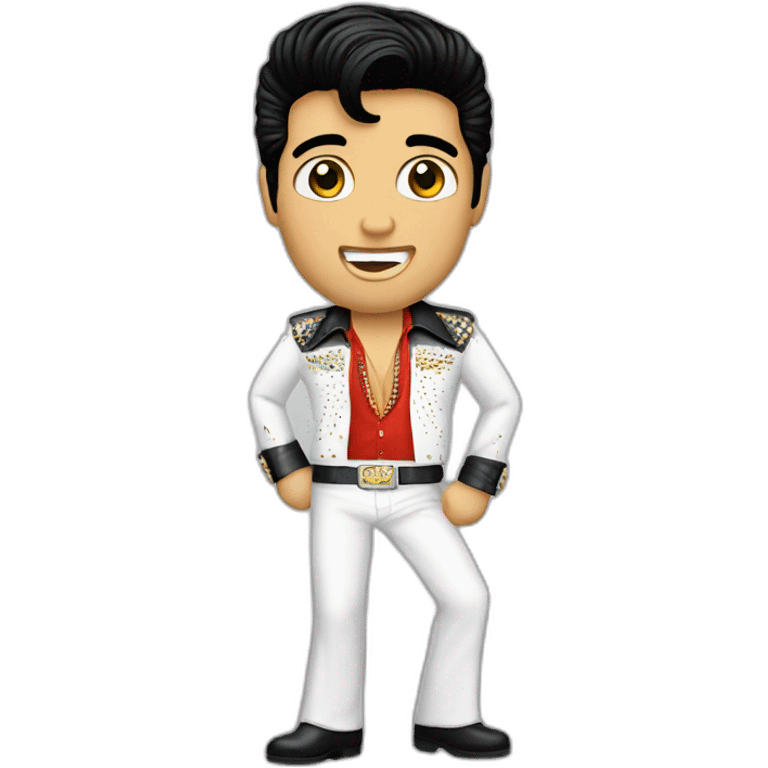 Elvis toiley emoji