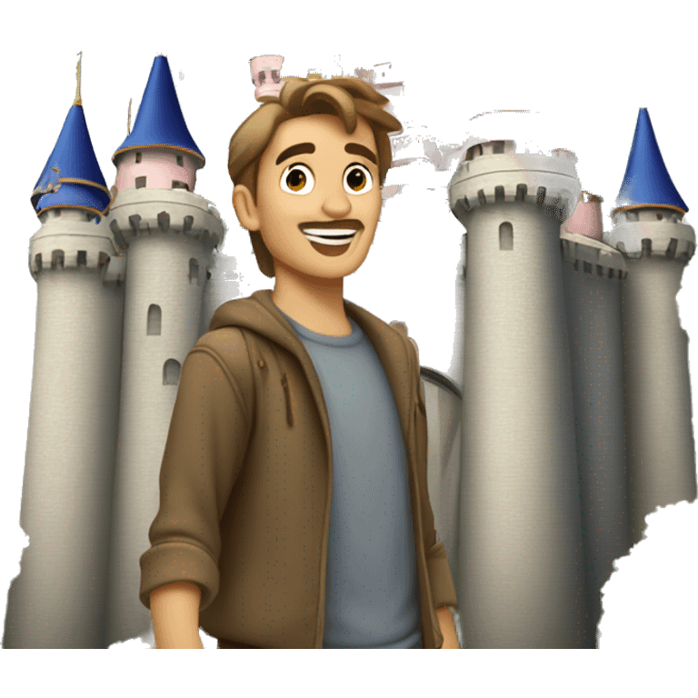 Disney world castle wanderer emoji