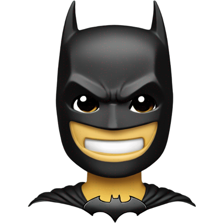 batman smiling  emoji