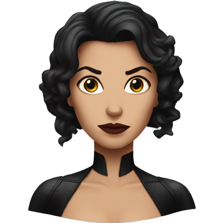 Black Widow marvel emoji