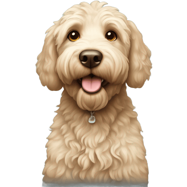 Labradoodle  emoji