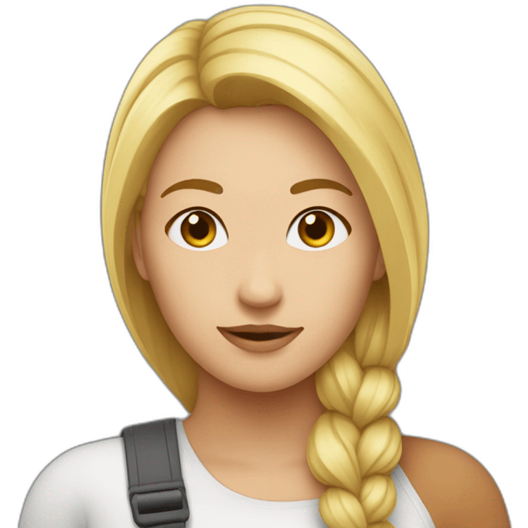 Femme et mec lun sur l'autre emoji