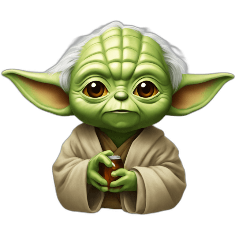 Yoda bière emoji