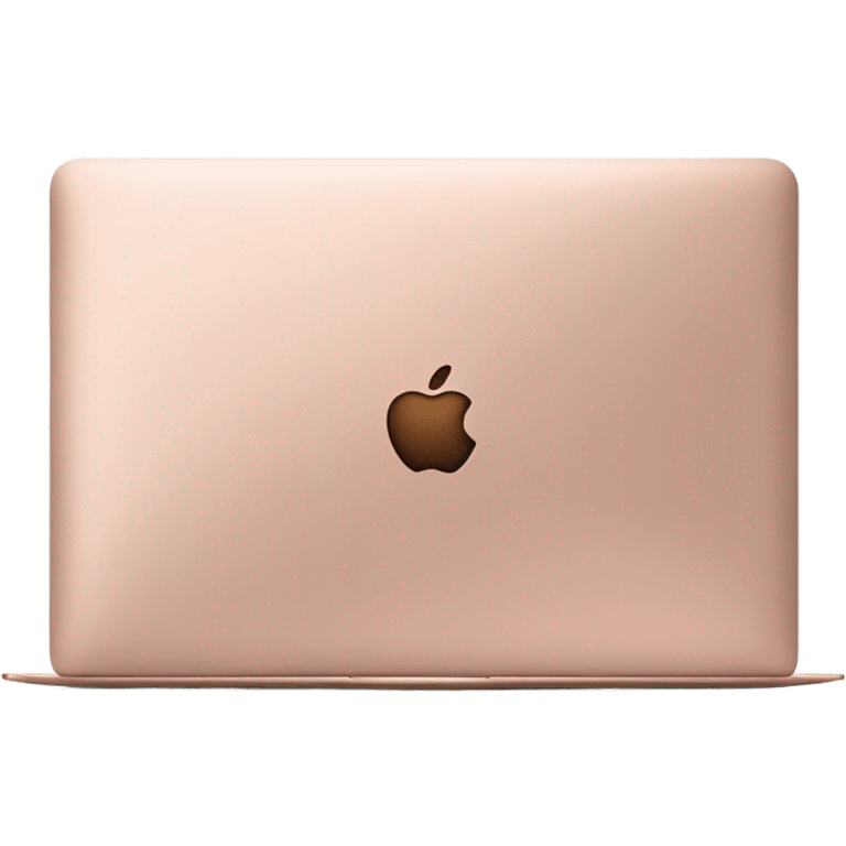 Rose Golde macbook emoji