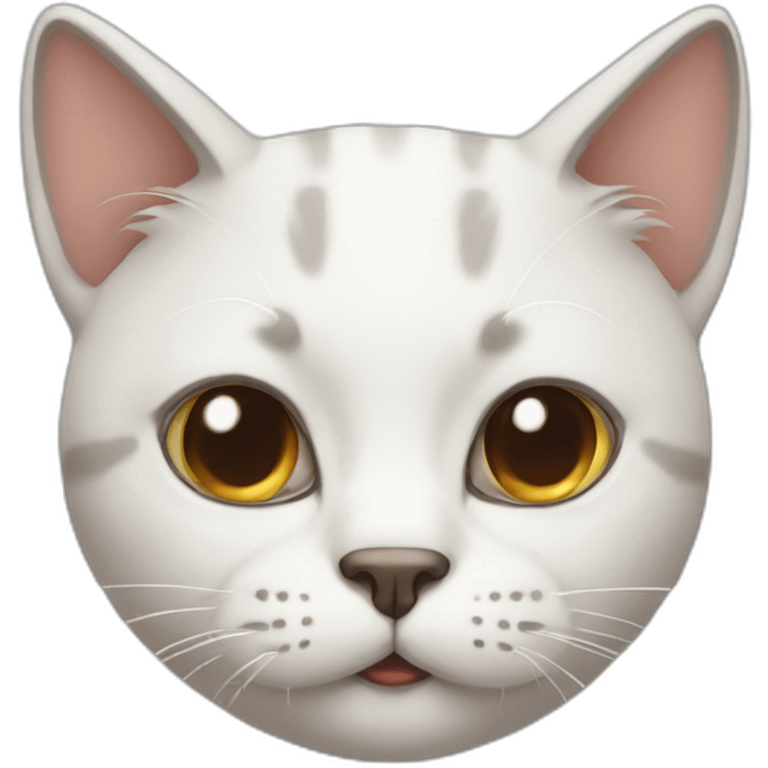 cat with one eyebrow raised emoji