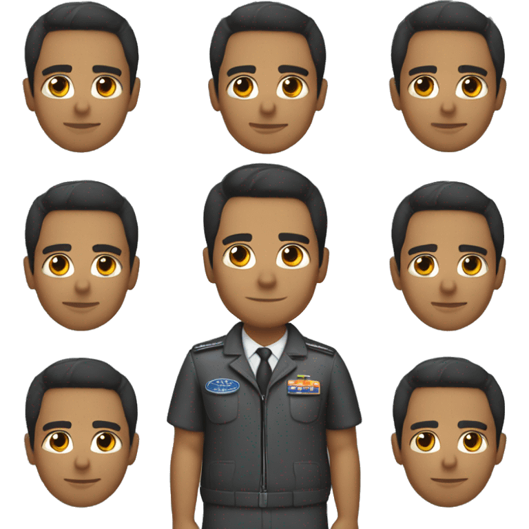 latino pilot emoji