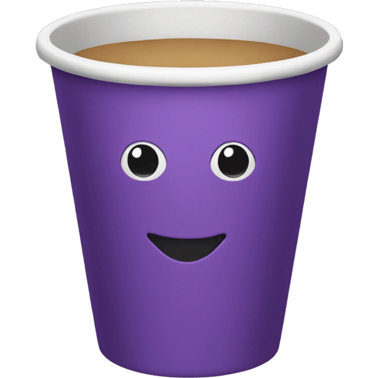 Purple cup emoji