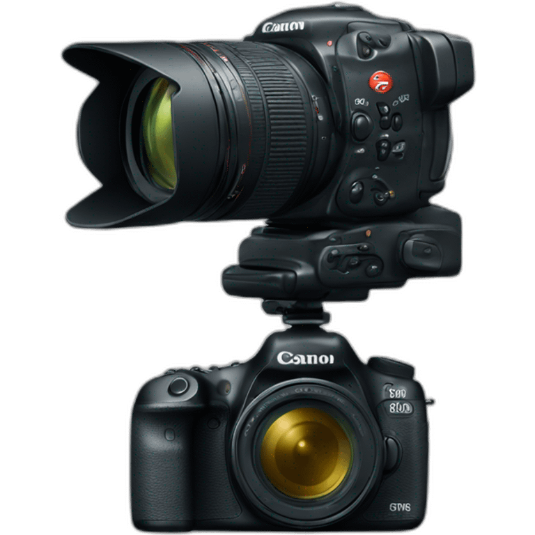 canon camera with 777 as logo emoji