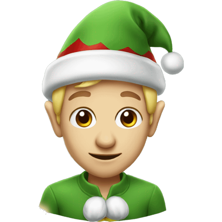 christmas elf emoji