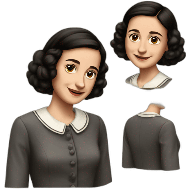 Anne Frank emoji