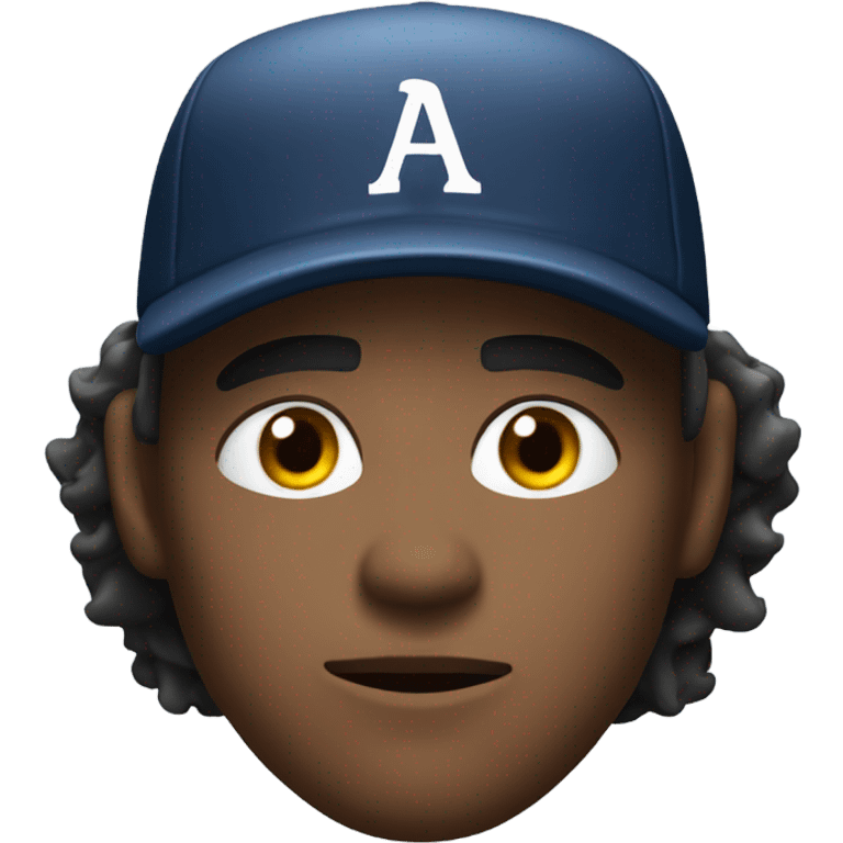 Baseball face emoji