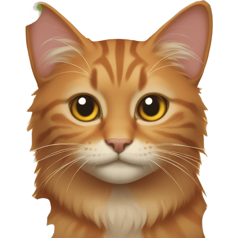 Orange Noreay Forest Cat emoji