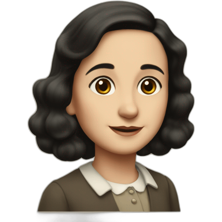 Anne Frank emoji