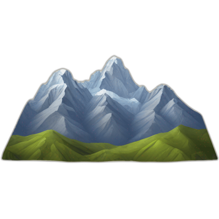 andes mountains emoji