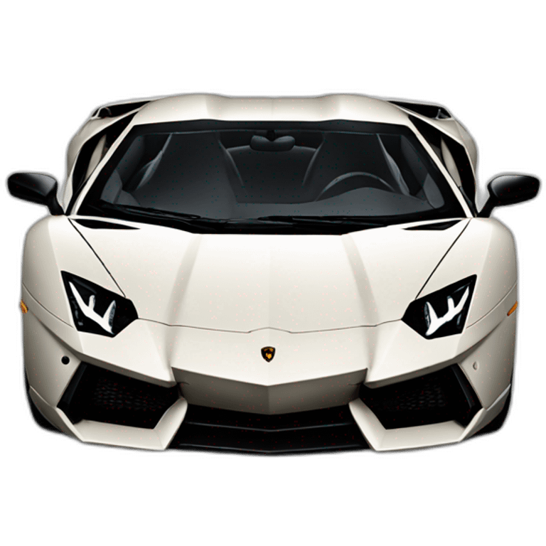 Lamborghini Aventador emoji