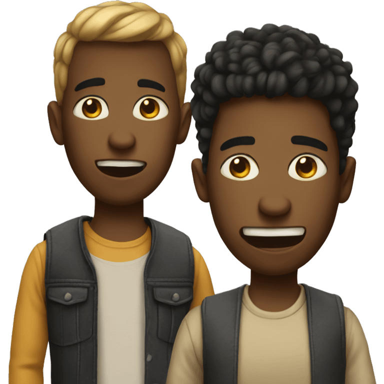 Two bad cousins emoji