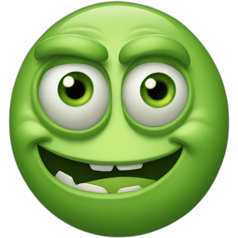 Russian Mike wazowski meme emoji