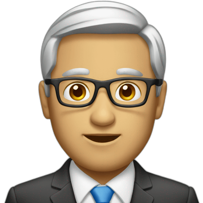 a business emoji