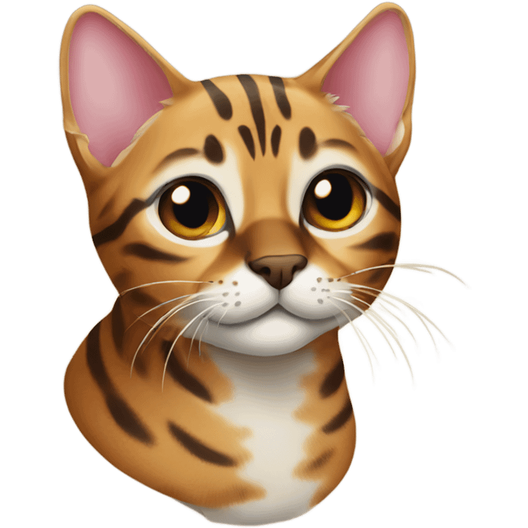 bengal cat emoji