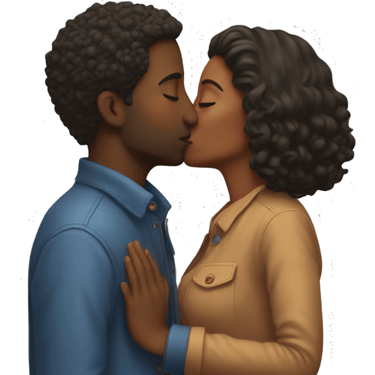 Kissing boyfriend  emoji