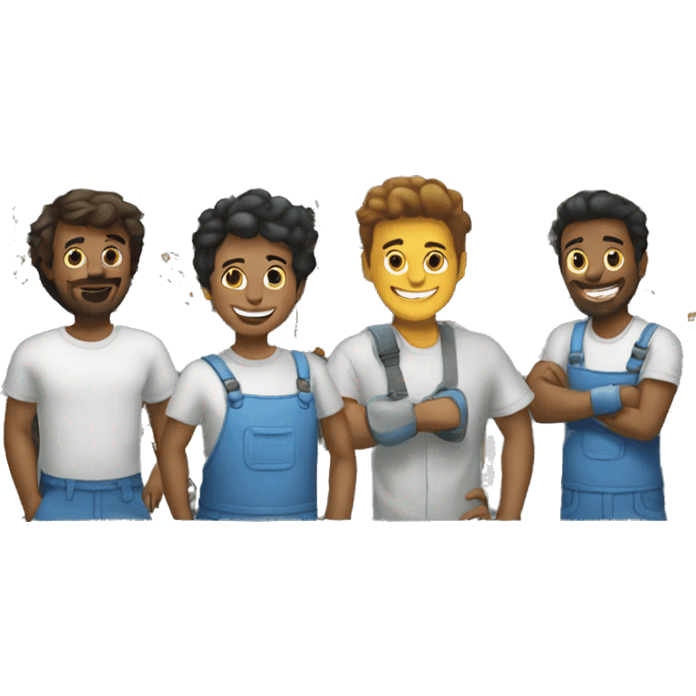 Factory friends emoji