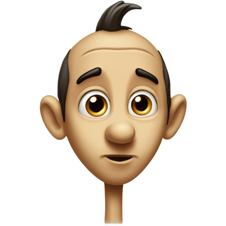 pinocchio with growing nose emoji