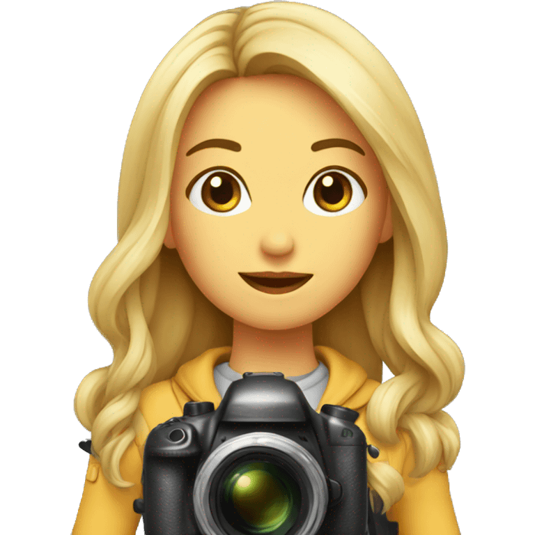 Photographer girl  emoji