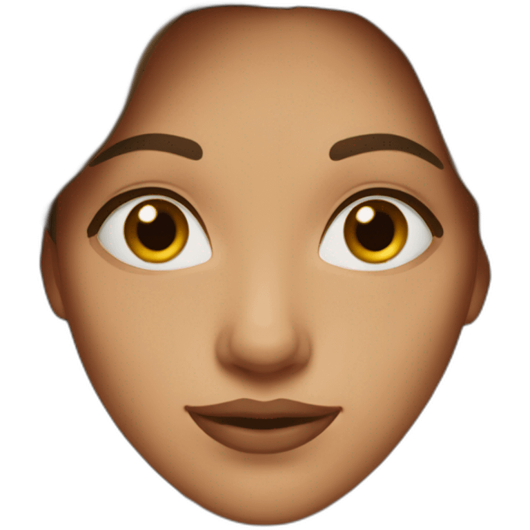 so busi woman with hazel eyes and brown hair emoji