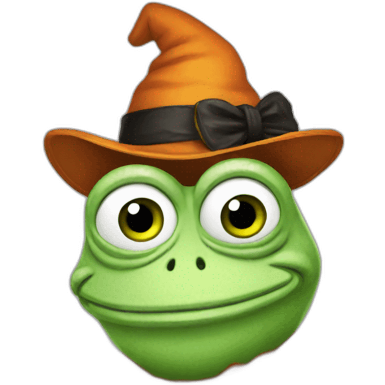 halloween pepe emoji