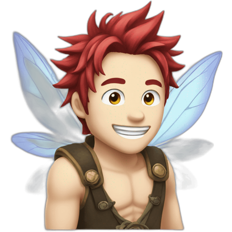 Happy fairy tail emoji