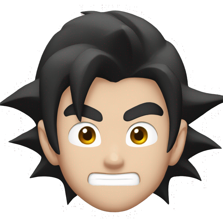 Goku face emoji