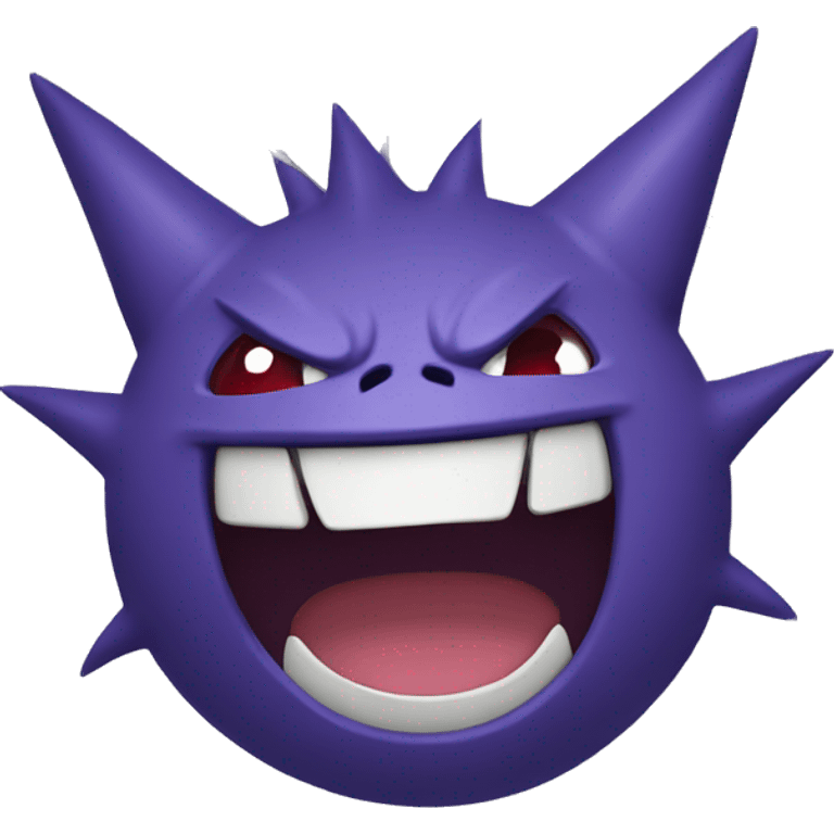 Gengar laughing emoji