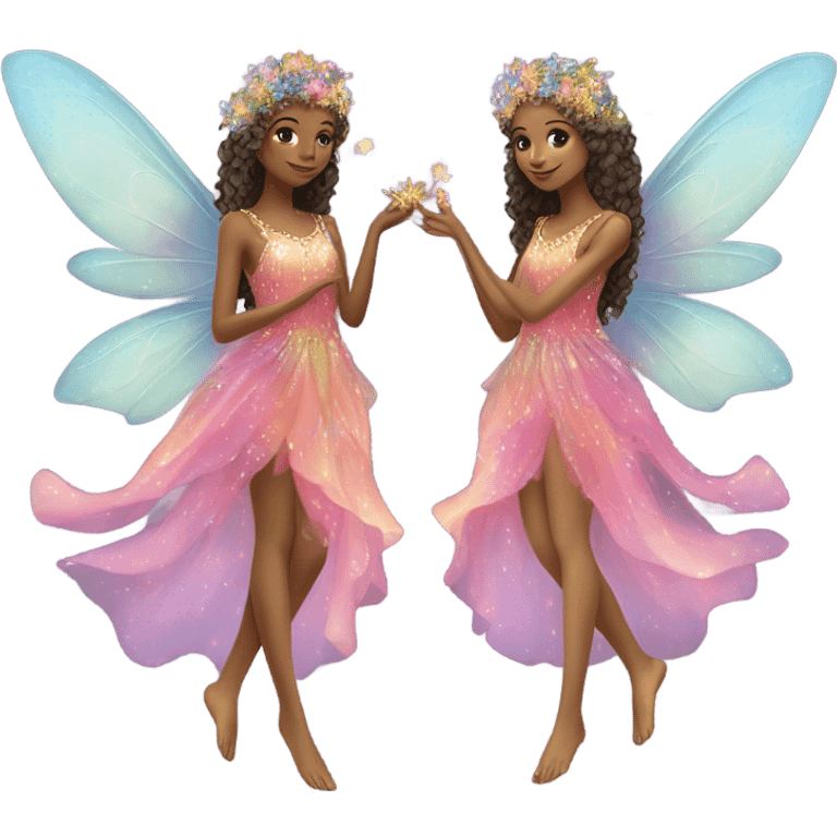 Fairy twins emoji