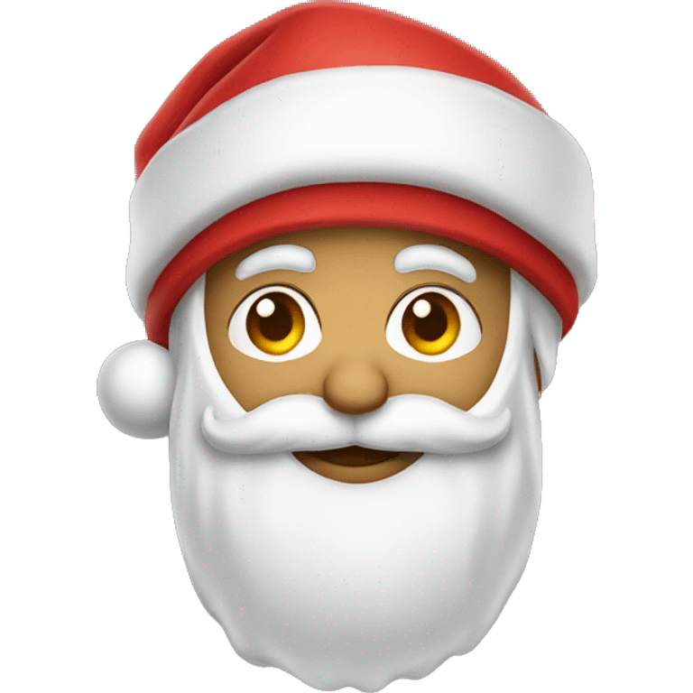 classic red santa hat emoji