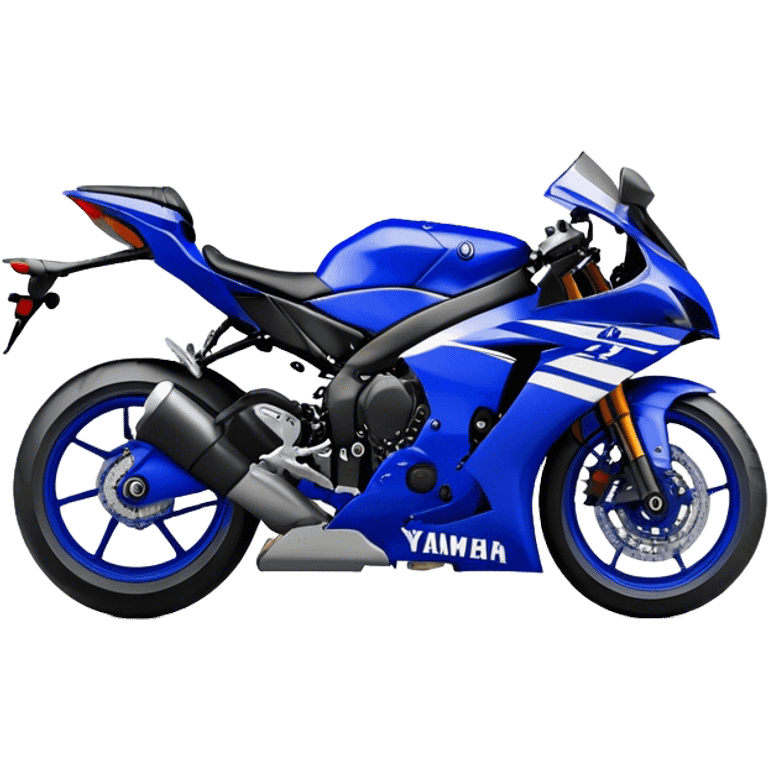 Yamaha YZF (Sportbike) - Yamaha YZF-R1 (Model Year: 2022) (Iconic colour: Blue) emoji