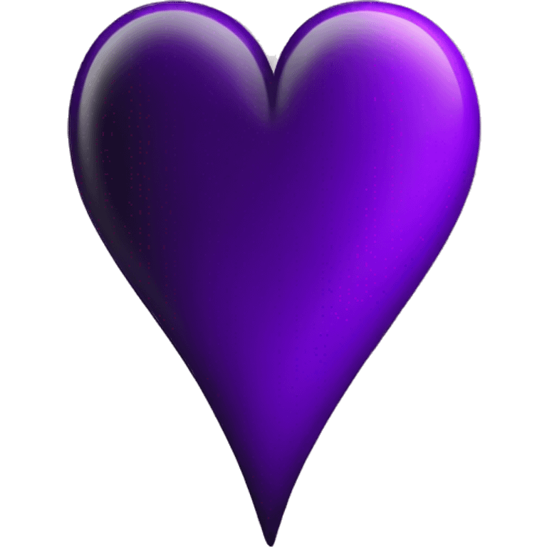 Heart black and purple mixed  emoji